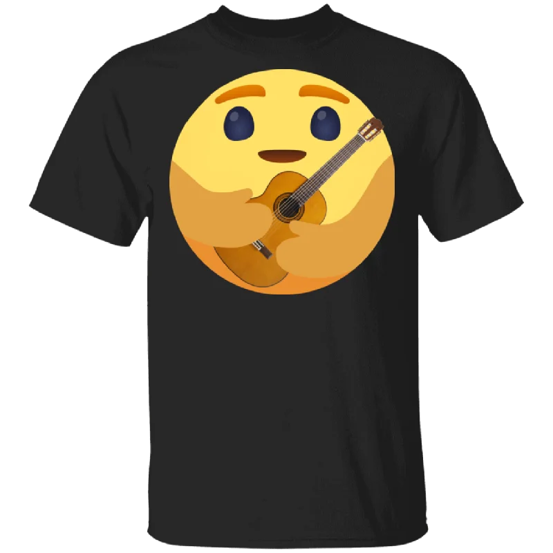 Guitar Care Facebook Icon Shirt Matching Guitar Lover Player Fans Guitarist Gifts T-Shirt Layered Multi-layer Single Layer