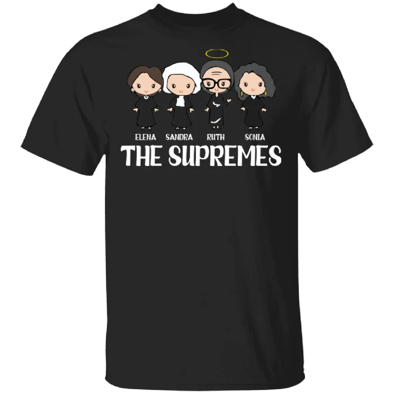 Women Kawaii Chibi Shirt Elena Sandra Ruth Sonia The Supremes Cute Women Kawaii Chibi Lover Keep Memories Gifts T-Shirt Anti-Pilling Machine Wash Handmade