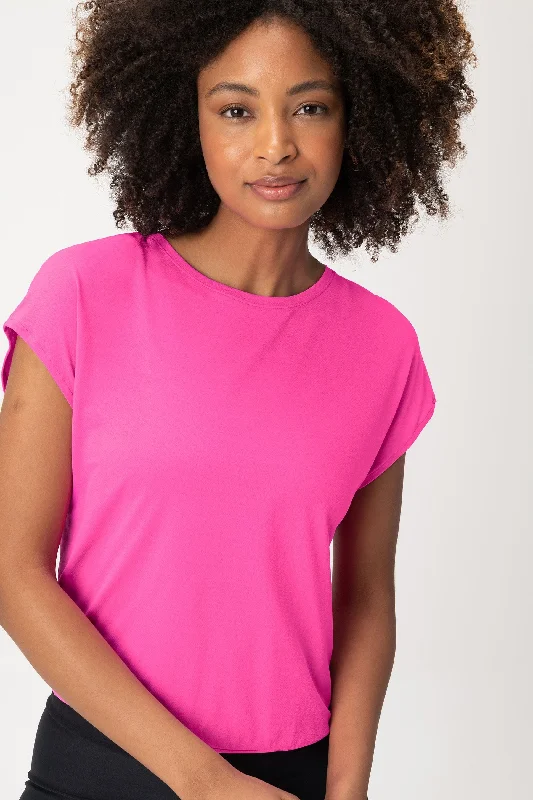 Breath Back T-Shirt Layered Multi-layer Single Layer