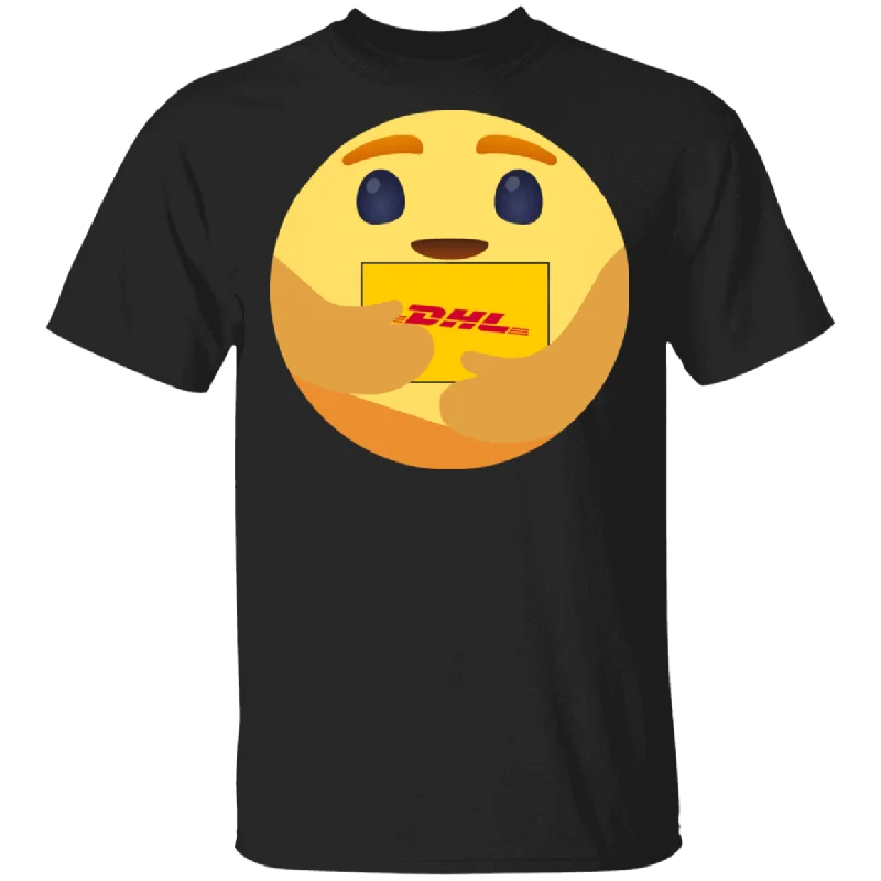 DHL Care Facebook Icon Shirt Matching Men Women DHL International GmbH Gifts T-Shirt Solid Color Striped Floral