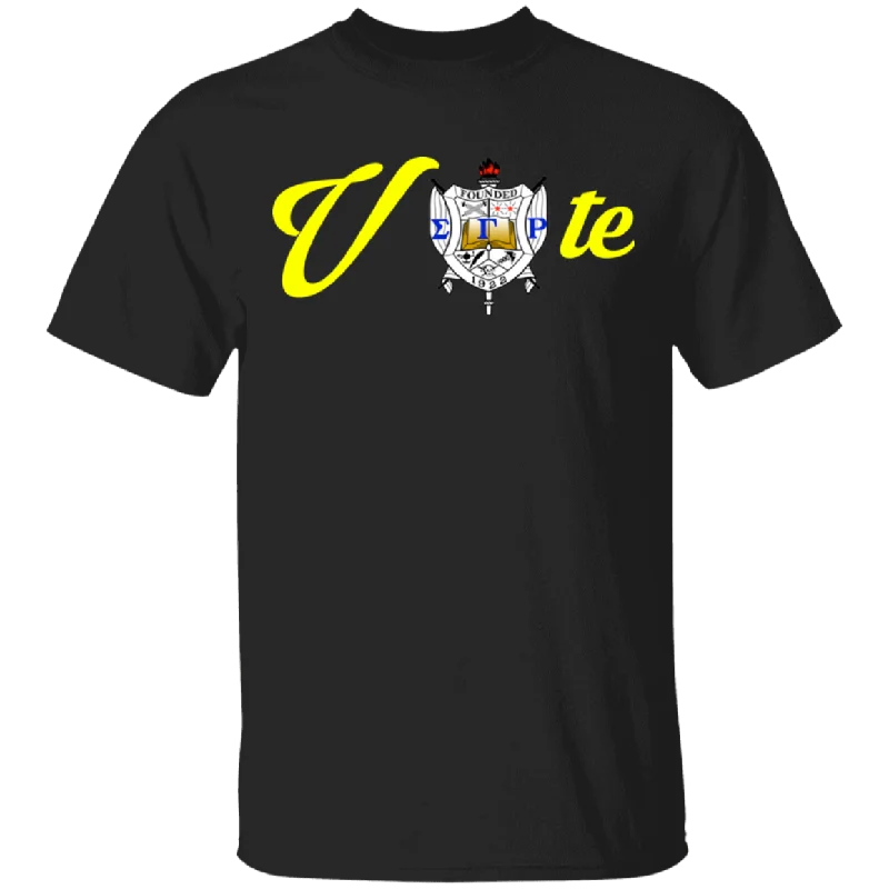 Vote Founder ??? 1922 Cool Sigma Gamma Rho Logo Shirt T-Shirt Zippered Front Buttoned Front Snap Front