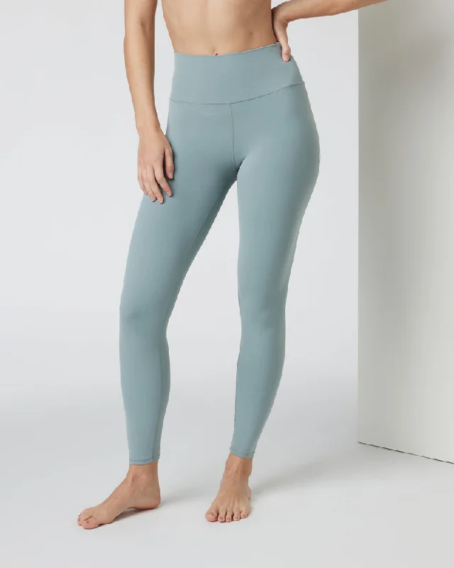 Vuori AllTheFeels Legging - VINTAGE PISTACHIO Fashionable Leather-Look Leggings