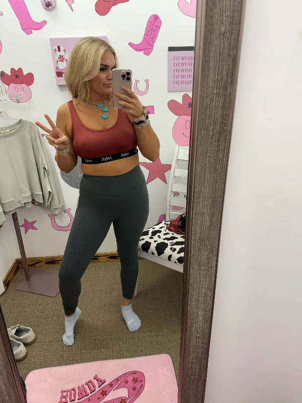 Chasing Goals Leggings - 2 Colors Casual Black Leggings