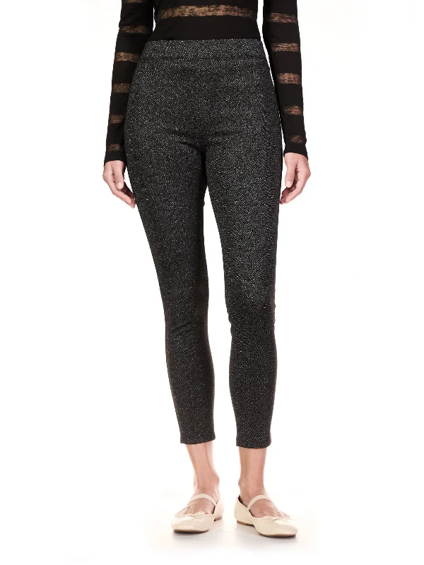 Sanctuary Sparkly Knit Runway Legging Stylish Faux Leather Leggings