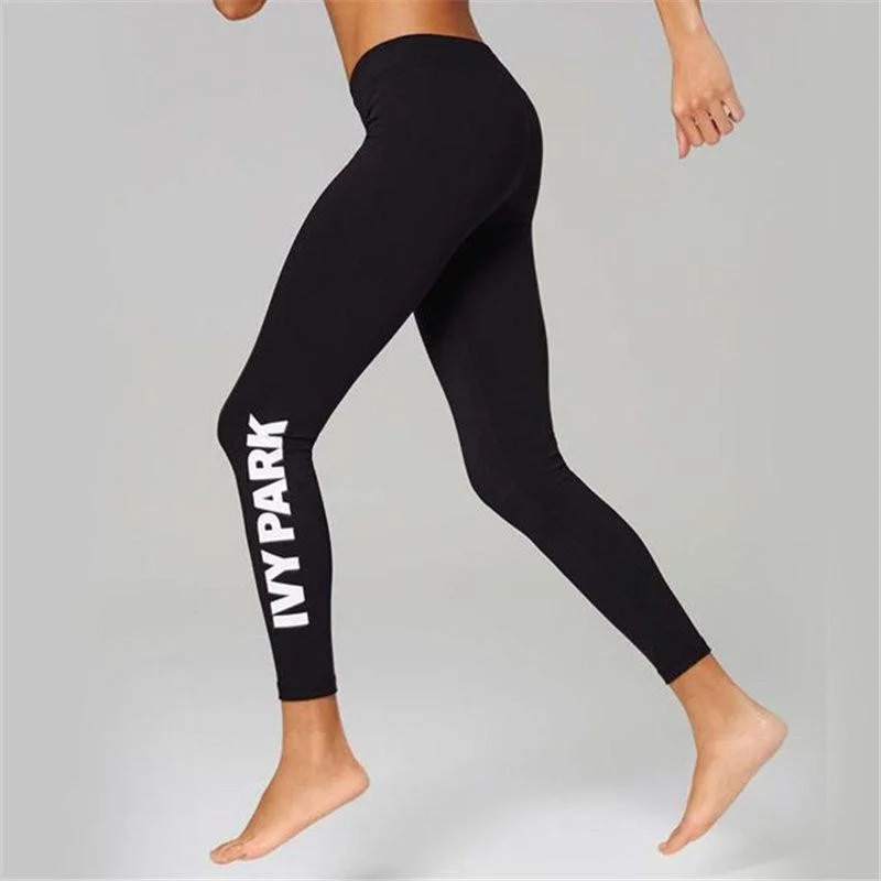 Sexy Vinyasa Yoga Leggings BN3 for Women Elegant Shiny Black Leggings