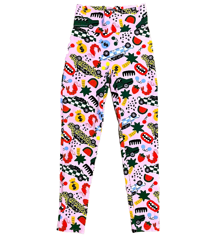 Rollout Leggings Stylish Stretch Pants Leggings