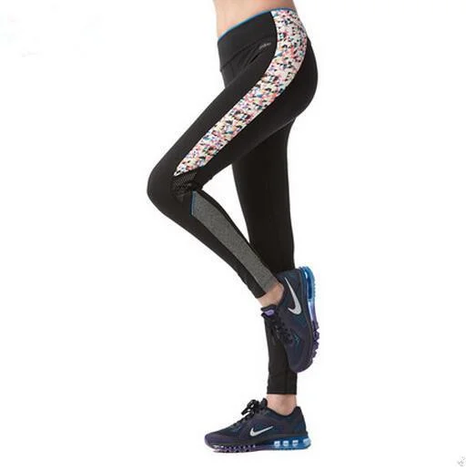 Sexy Vinyasa Sports Leggings B2 for Women Fashionable Floral Active Leggings