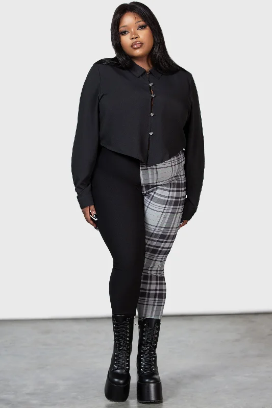Heartbreaker Leggings [PLUS] Stylish Stretch Print Leggings