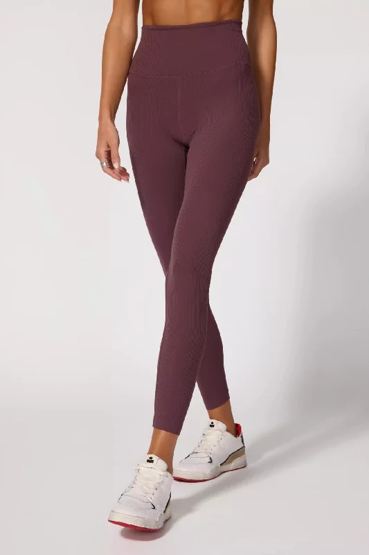 MPG Sport Women Ribbed Legging - HUCKLEBERRY Cozy Bootcut Leggings