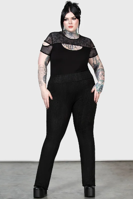 Doppleganger Leggings [PLUS] Stylish Capri Leggings