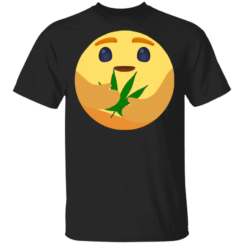 Weed Care Facebook Icon Shirt Matching Weed Cannabis Marijuana Smoker Smoking Lover Gifts T-Shirt Modern Contemporary Chic