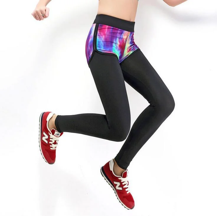Sexy Sports Leggings ST02 for Women Trendy High-Waist Tummy Control Leggings