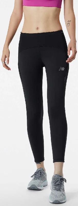Women's Impact Run Crop Leggings Fashionable Ribbed Knit Leggings