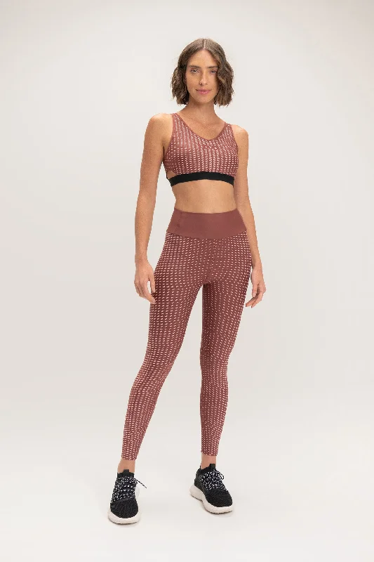 Optical Reflex Leggings Fashionable Tummy Control Leggings