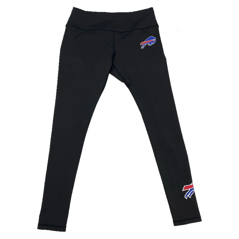 Women's Buffalo Bills Primary Logo Black Leggings Stylish Ultra Stretch Leggings