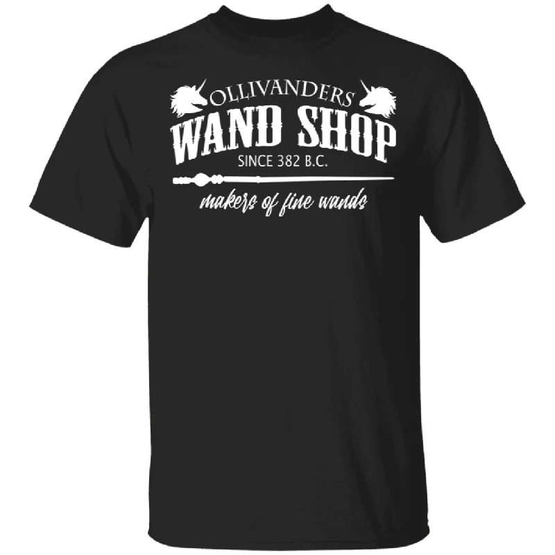 Ollivanders Wand Shop Makers Of Fine Wands Since 382 B.C. Shirt Matching Men Women Gifts T-Shirt Ribbed T-Shirt High Neck Heavyweight