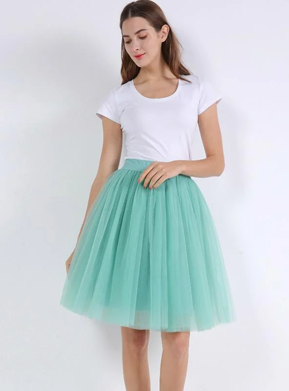 PUFFY NEW ARRIVAL FASHION WOMEN TULLE SKIRT TUTU linen skirt relaxed
