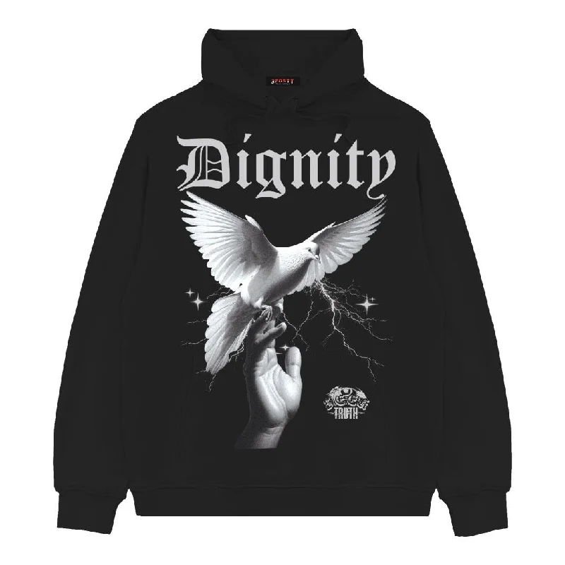 Dignity Hoodie Hoodie with Embroidery Detailed Premium