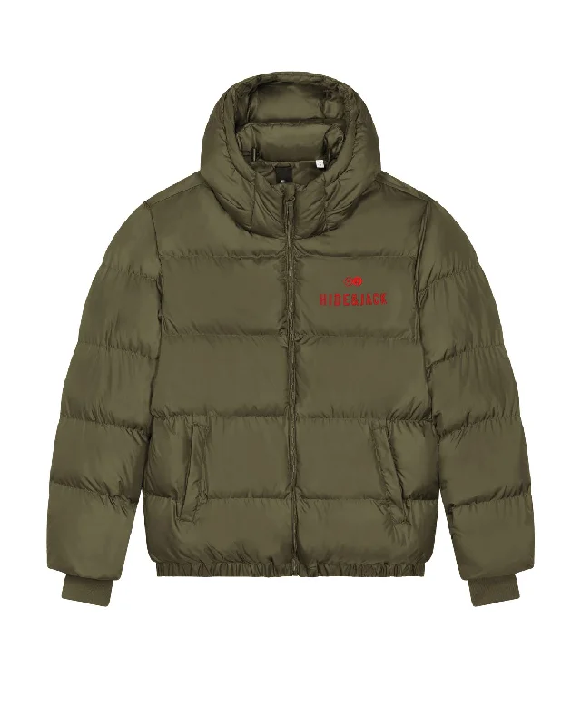 Down Jacket Green Satin Jacket Silk Jacket Chiffon Jacket