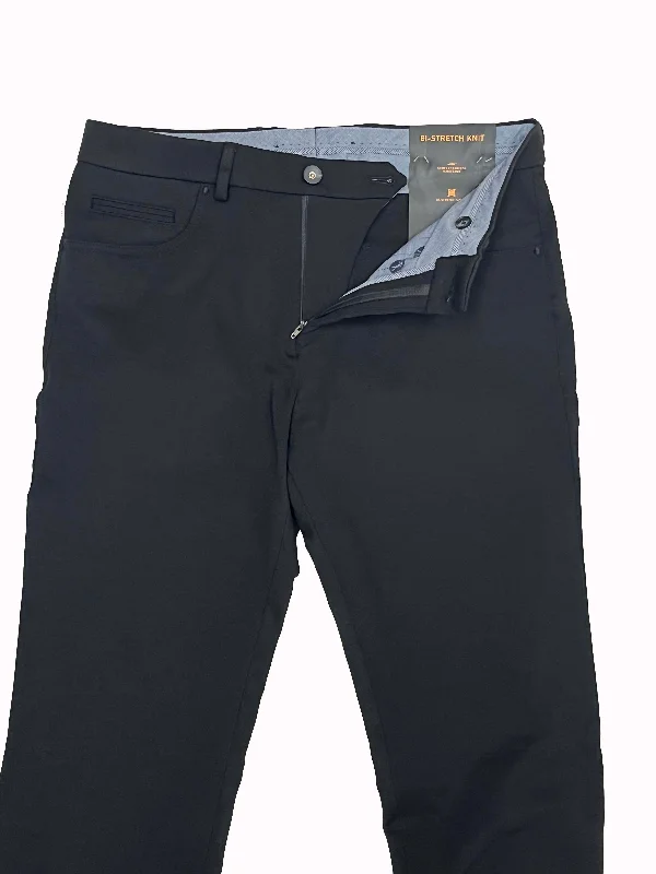 Black Stretch Knit Pant - Connor Fit | Ballin Comfy High-Waist Jeans