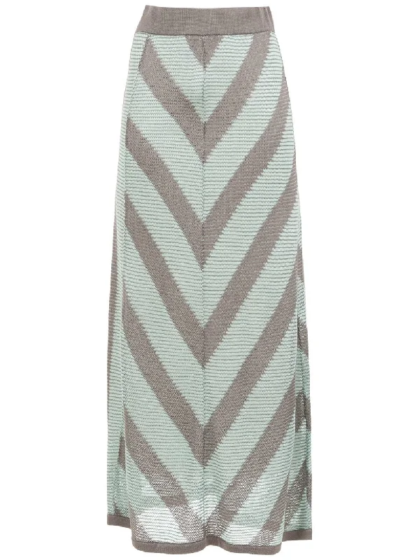 knit Glaucia skirt leather skirt durable