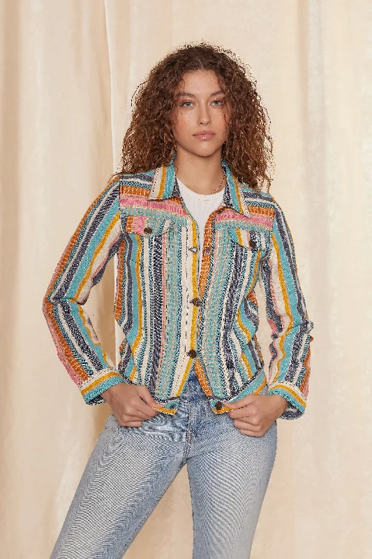 Mareh Jacket Mesh Jacket Canvas Jacket Denim Jacket