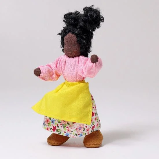 Grimm's Doll - Ebony Dress Adult (Dollhouse Size) Tunics Cozy comfortable
