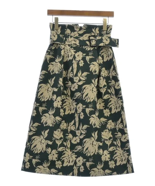 LANVIN en bleu Long/Maxi length skirts leather skirt refined