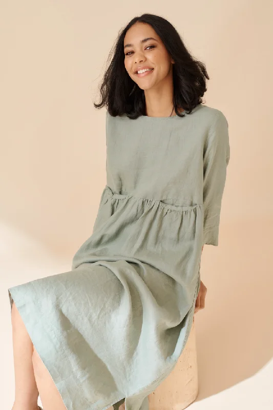 Jess Dress in Sage