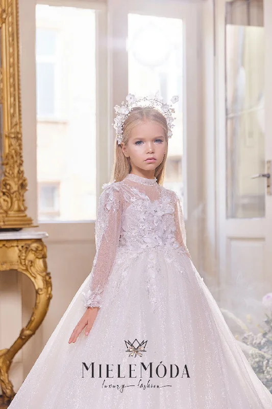 Elitsa Luxury Couture Flower Girl Dress