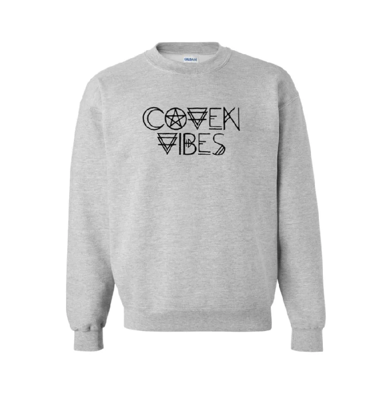 Coven Vibes Sweatshirt Hoodie with Neon Bright Vibrant
