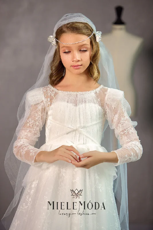 Juana Luxury Flower Girl Communion Dress