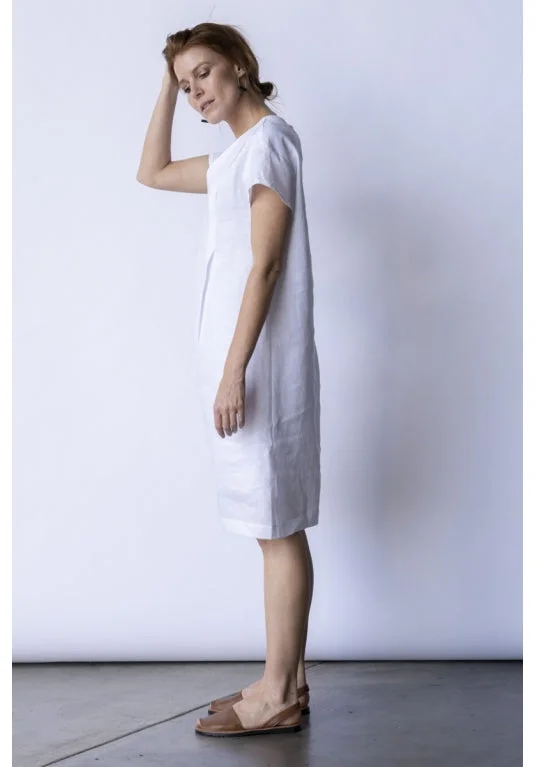Wind Dress in White