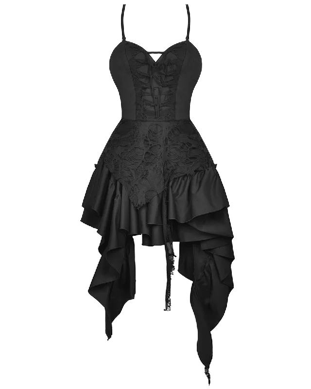 Dark In Love Dark Apocalypse Irregular Party Dress Tunics Cozy soft