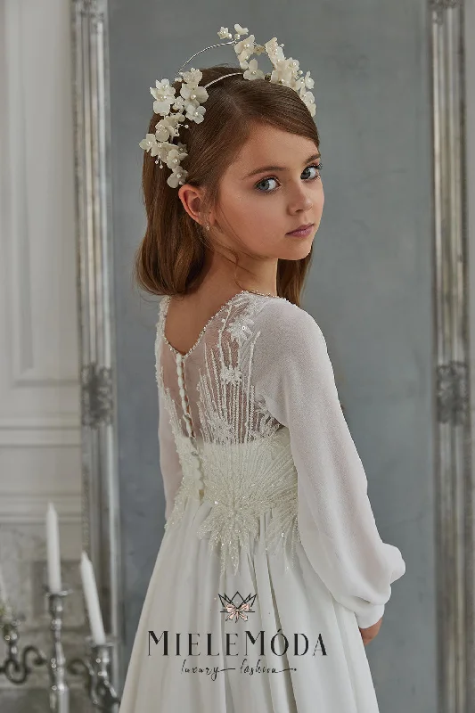 Hana Luxury Flower Girl Communion Dress