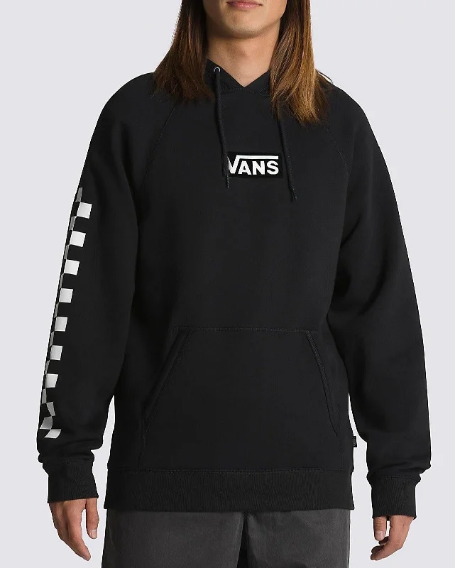 Versa Standard Fleece Hoodie Hoodie with Hem Fringe Bohemian Relaxed