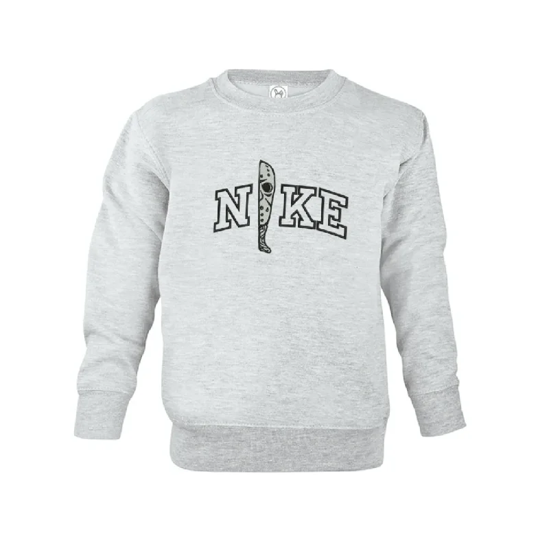 Horror Knife Jason Sweatshirt Hoodie with Bell Sleeves Flared Feminine