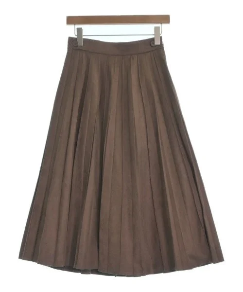 JILLSTUART Long/Maxi length skirts velvet skirt glossy
