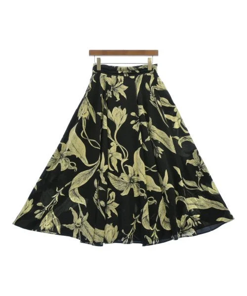 Andemiu Long/Maxi length skirts ribbed skirt waist