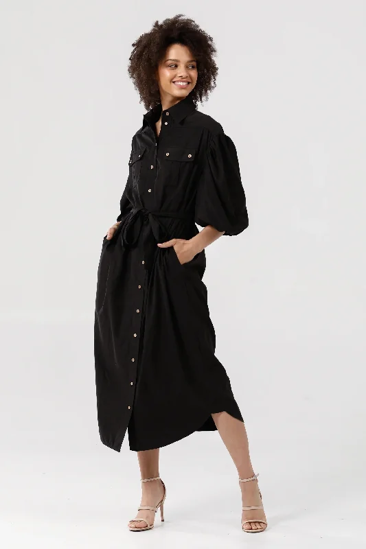 Montgomery Dress in Black