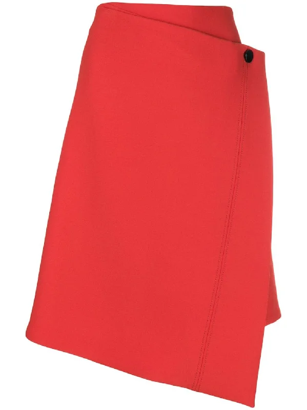 asymmetric wrap skirt corduroy skirt cozy