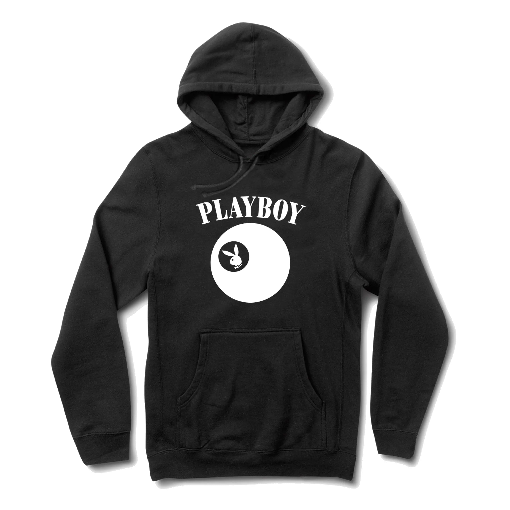Billards Hoodie Hoodie with Hem Applique Textured Unique
