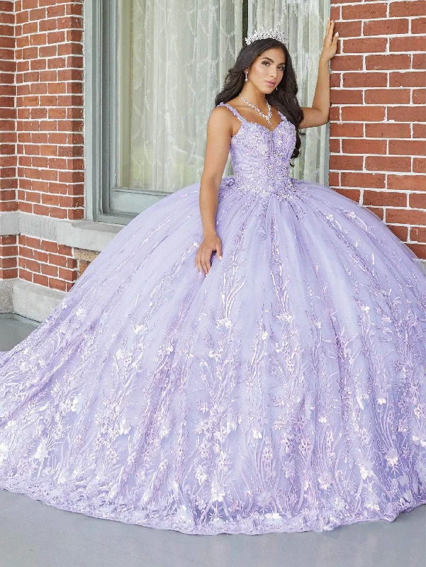 Quinceanera Collection - 26050 Basque Waist Quinceanera Dresses