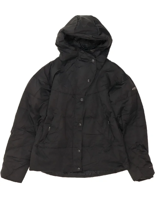 COLUMBIA Womens Omni-Heat Hooded Padded Jacket UK 16 Large Black Corduroy Jacket Velvet Jacket Brocade Jacket COLUMBIA Womens Omni-Heat Hooded Padded Jacket UK 16 Large Black Corduroy Jacket Velvet Jacket Brocade Jacket