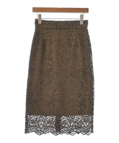 EMMEL REFINES Long/Maxi length skirts cashmere skirt plush