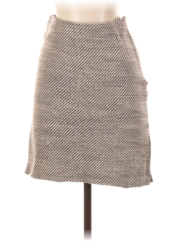 Silk Skirt high waist skirt