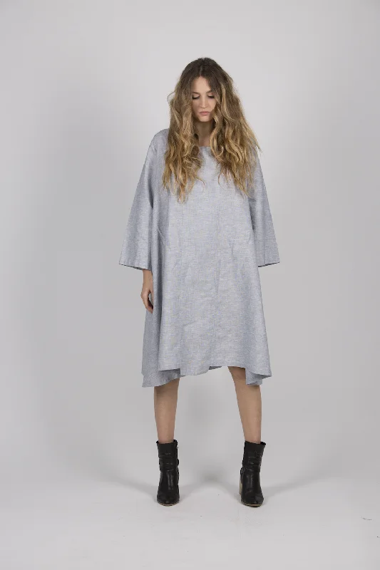 Tiffany Dress in Smokey Blue