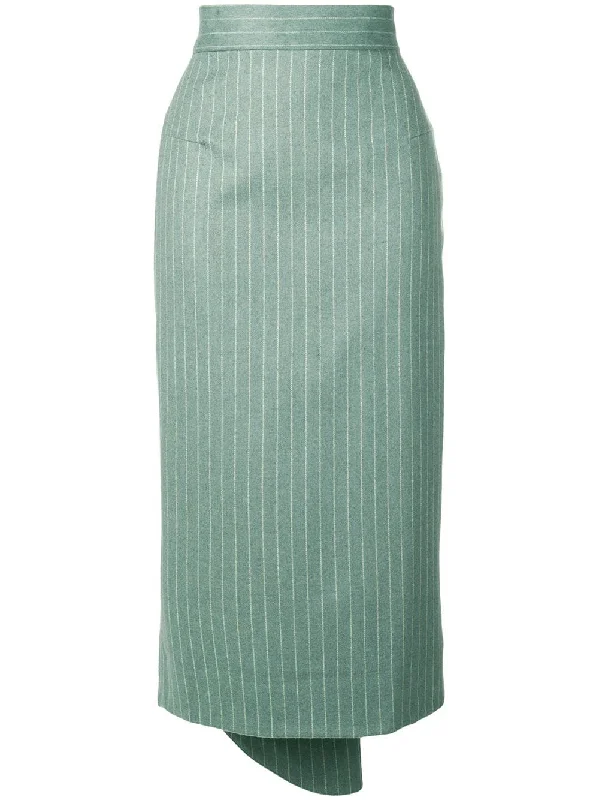 striped high waisted skirt corduroy skirt durable