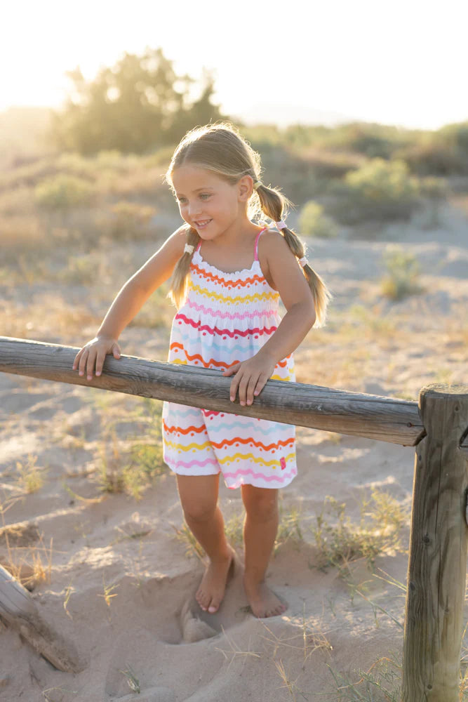 SS23 Agatha Ruiz De La Prada White Cotton Dress Maxi Flowy Bohemian
