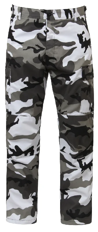 City Camo Tactical BDU Pants Fashionable Track Pants
